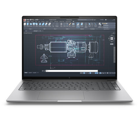 HP ZBook 8 G1i 16 inch Mobile Workstation PC Intel Core Ultra 7 255H 40.6 cm (16") WUXGA 32 GB DDR5-SDRAM NVIDIA RTX 500 Ada Wi-Fi 7 (802.11be)