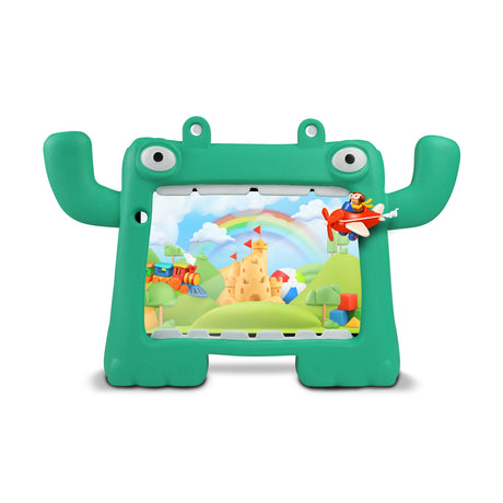 Vorago TABLET PAD-8-KIDS 8 PULGADAS ANDROID 13 QUADCORE 4GB 64GB IPS 2MP 5MP WIFI BT GMS FUNDA VERDE -, 2 GHz, RockChip,