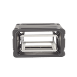 SKB 20" Deep 4U Roto Shockmount Rolling Rack caja para equipo Maletín con ruedas Negro