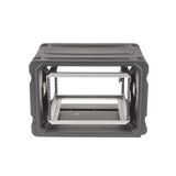 SKB 20" Deep 6U Roto Shockmount Rolling Rack caja para equipo Maletín con ruedas Negro