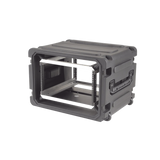 SKB 20" Deep 6U Roto Shockmount Rolling Rack caja para equipo Maletín con ruedas Negro