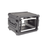 SKB 20" Deep 6U Roto Shockmount Rolling Rack caja para equipo Maletín con ruedas Negro