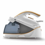 Oster GCSTSG1200 estación de planchado de vapor 1600 W 1.7 L Piso de cerámica Oro, Blanco, 230 g/min, 5 barra