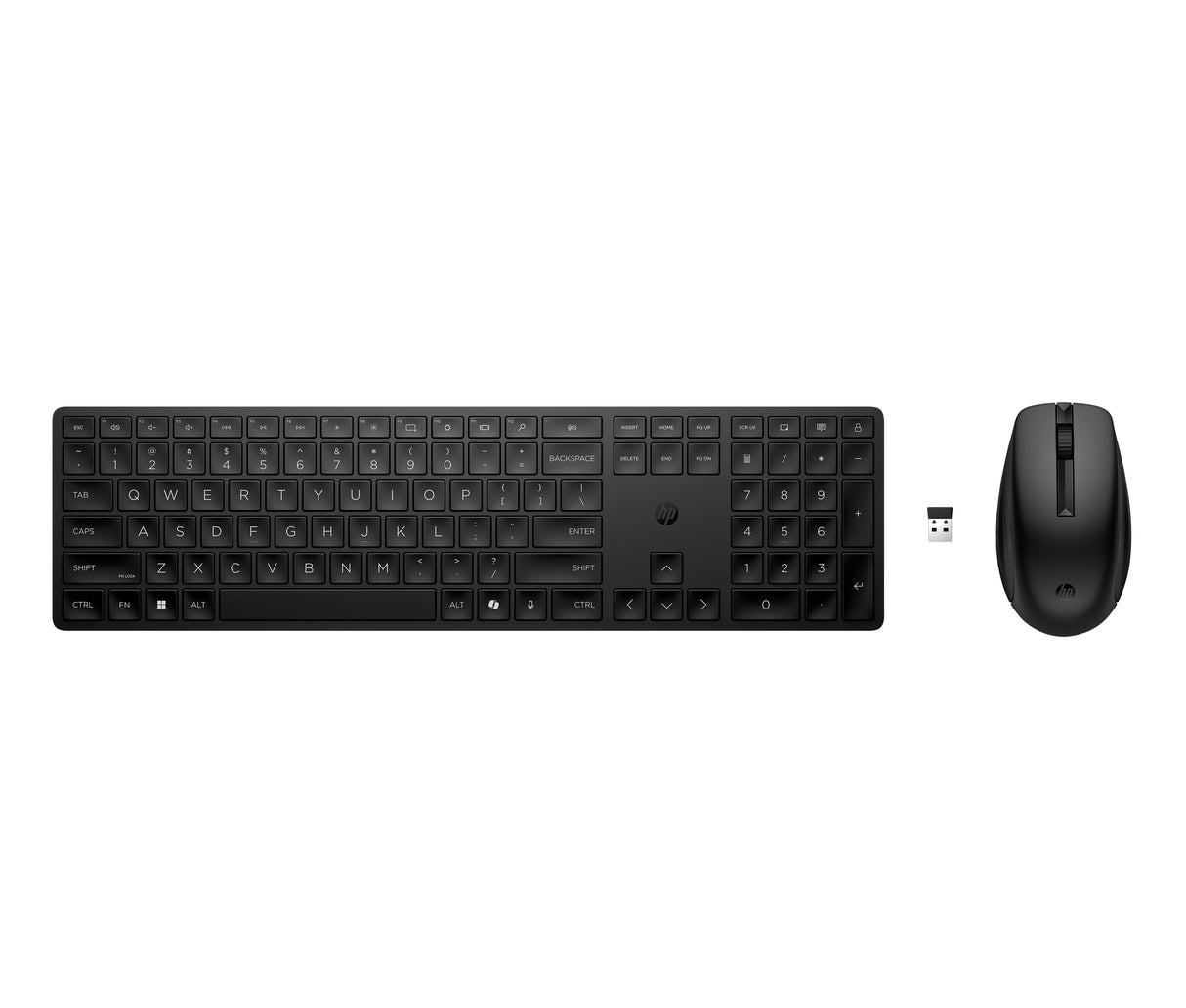 HP Conjunto de teclado y ratón inalámbricos HP 655 Teclados Oficina Inalámbrico No