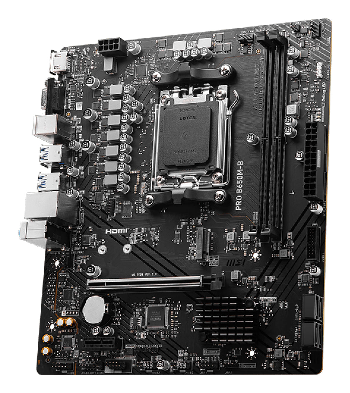 MSI PRO B650M-B placas base AMD Zócalo AM5 AMD Ryzen 7000 Series Zócalo AM5
