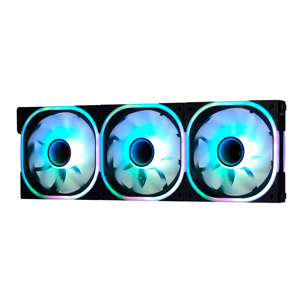 Game Factor FKG500 Ventilador 12 cm Negro