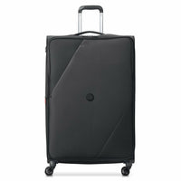 Delsey MARINGA Maleta Cubierta suave Negro 118.85 L Poliéster, 4 rueda(s), Rueda giratoria, Cerradura de combinación de 