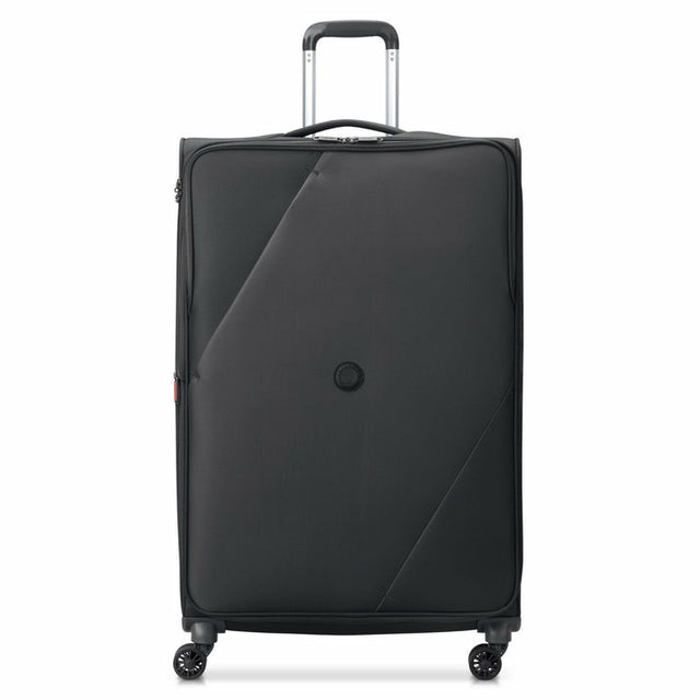 Delsey MARINGA Maleta Cubierta suave Negro 118.85 L Poliéster, 4 rueda(s), Rueda giratoria, Cerradura de combinación de 