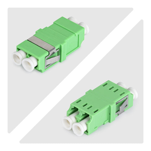 StarTech.com Paquete de 10 Acopladores de Fibra Óptica LC a LC Monomodo Dúplex - Acoplador LC Monomodo OS2 de Huella SC 