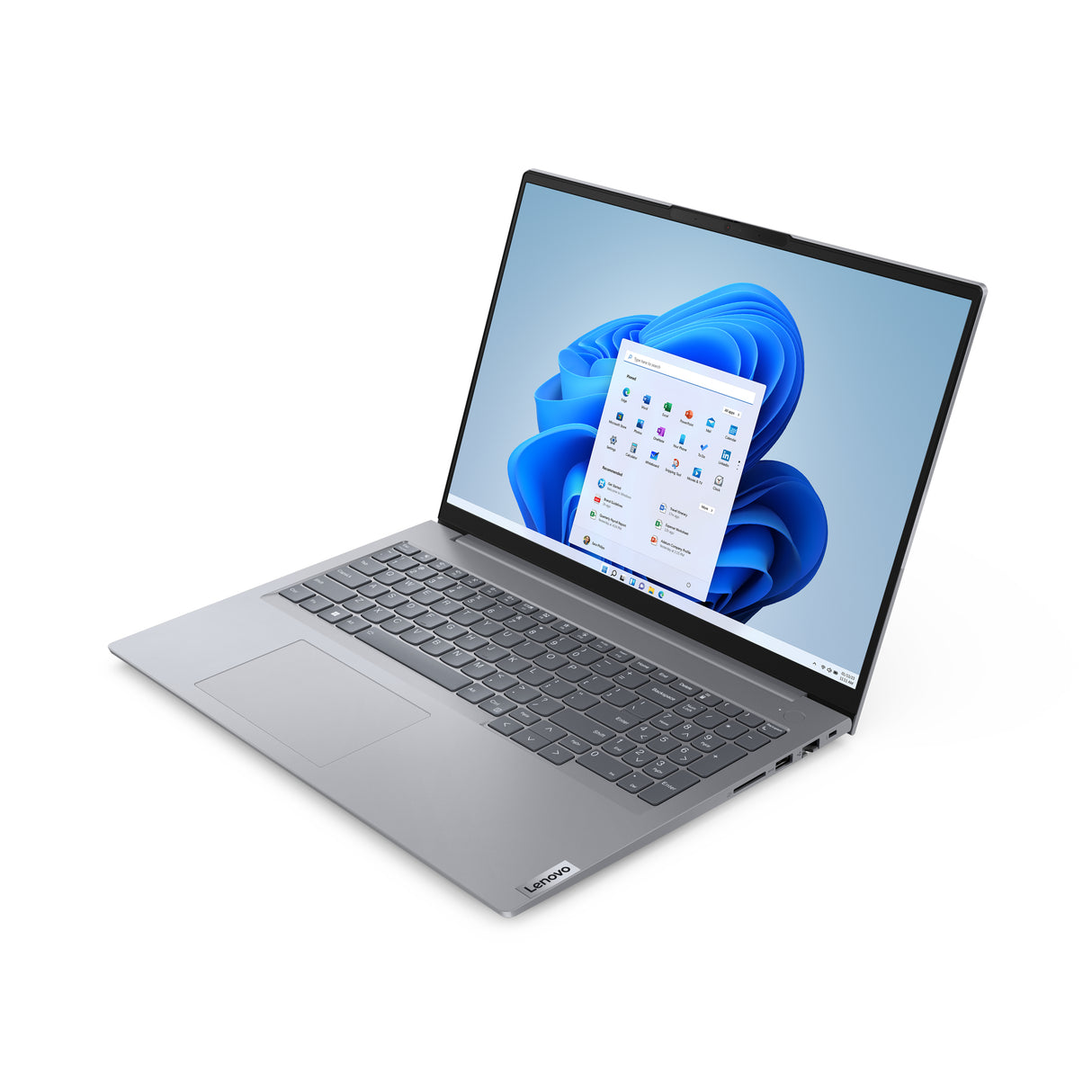 Lenovo ThinkBook 16 G6 IRL Laptop Arctic Grey Portátil Gris Concha