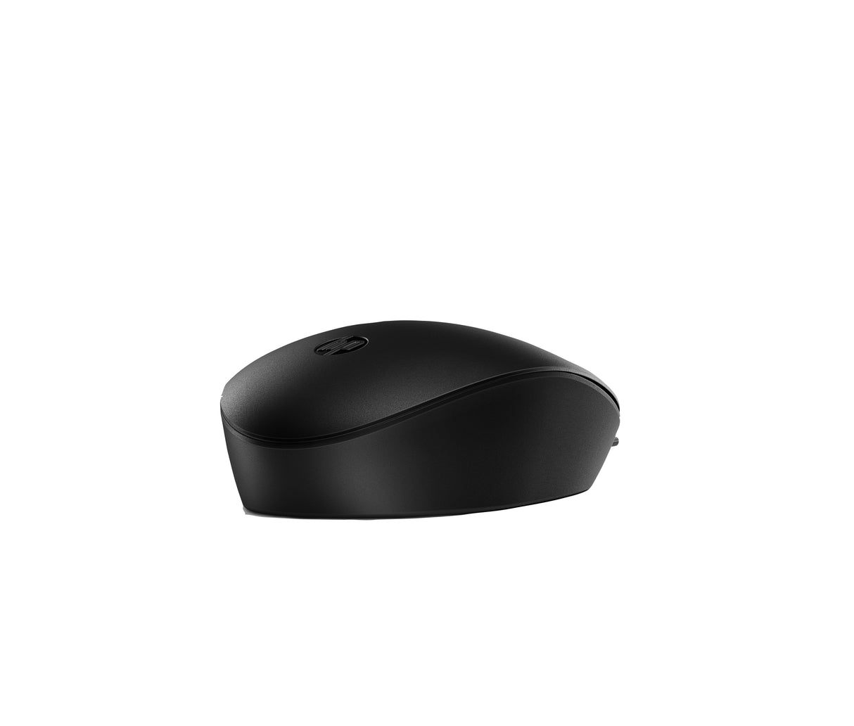 HP Mouse láser 128 con cable, Ambidiestro, USB tipo A, 1200 DPI, 265D9AA