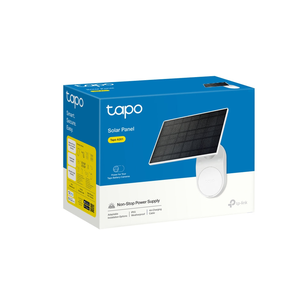 TP-Link Tapo A201 placas solares 2,5 W 5,2 V USB Blanco