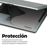 Manhattan Mouse Pad Multipropósitos Ratón Monocromo Gris 225 mm 170 mm