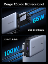 Ugreen 25188 batería externa 20000 mAh Gris