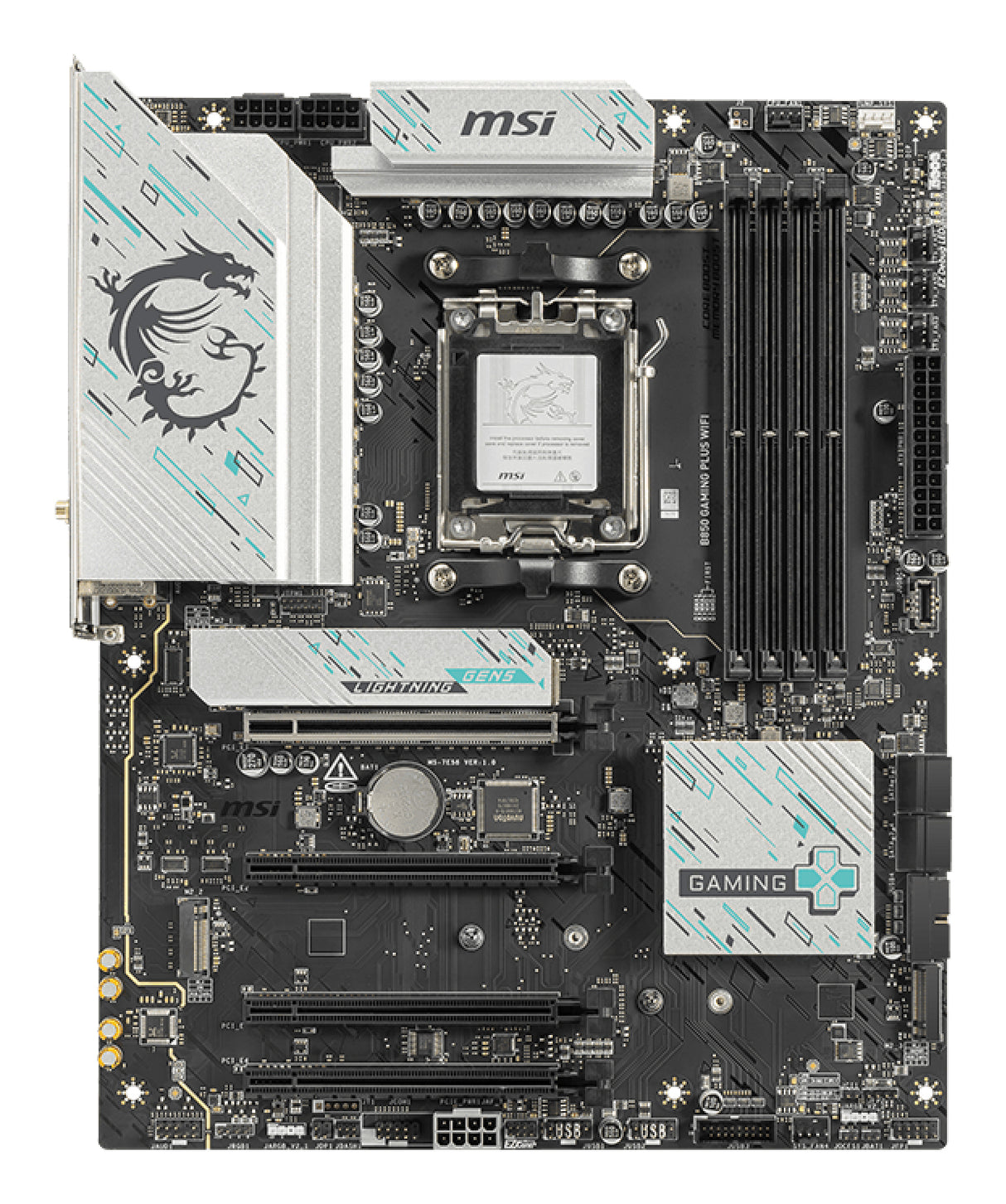 MSI B850 GAMING PLUS WIFI placas base AMD Zócalo AM5 Zócalo AM5 256 GB