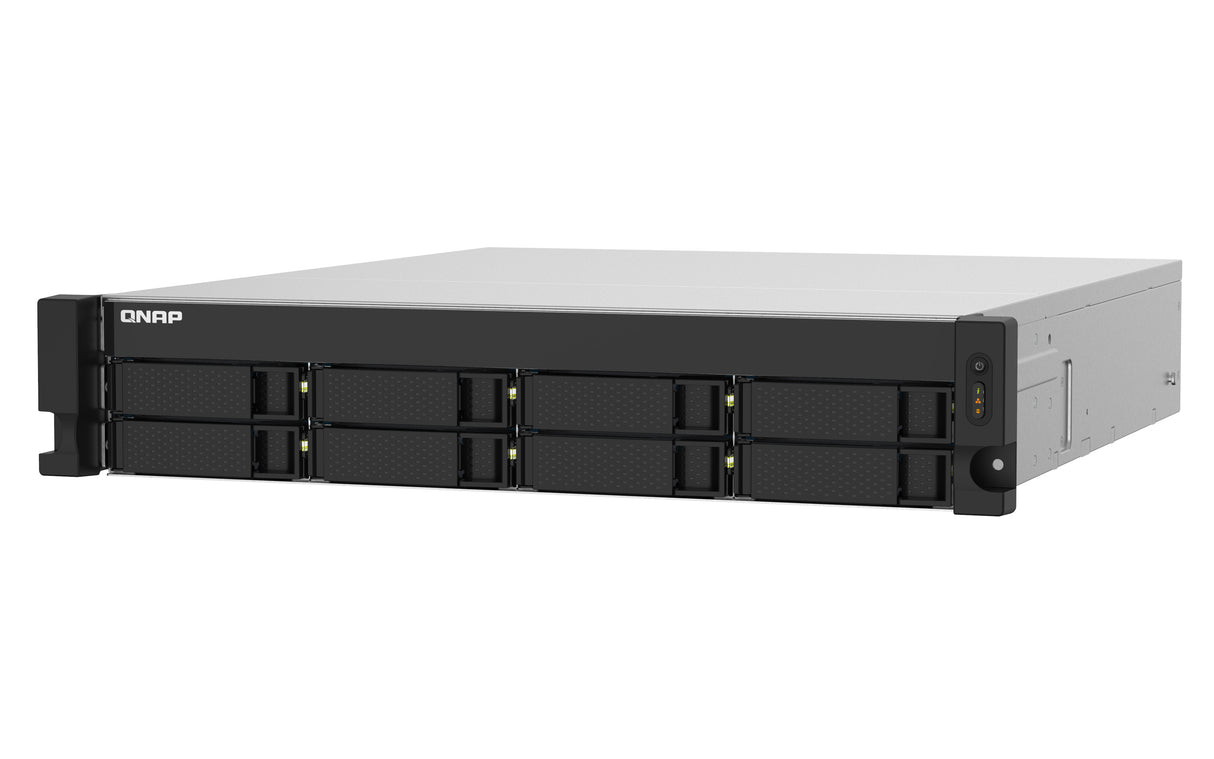 QNAP TS-832PXU-RP Servidor 0 GB Serial ATA II, Serial ATA III 2.5,3.5 cm (2.5,3.5") Si