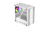 DeepCool CC360 WH ARGB carcasas ordenador ABS, Acero, Vidrio templado Mini Tower PC Blanco