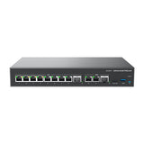 Grandstream Networks GCC6011 dispositivo de redes Gigabit Ethernet (10/100/1000) Energía sobre Ethernet (PoE) Negro, Pla