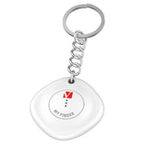 Localizador VERBATIM MyFinder Bluetooth Duo Pack, Alcance 50m, Batería 1 año, Resistente agua