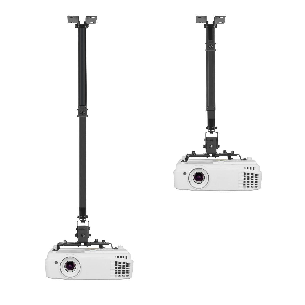 Steren STV-026 montaje para proyector Techo/pared Negro, Metal, Manual
