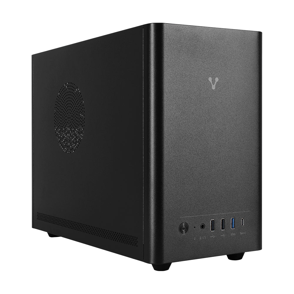 Vorago GAB-210-BK gabinete de computadora Midi Tower Negro 500 W, Micro ATX, Mini-ATX