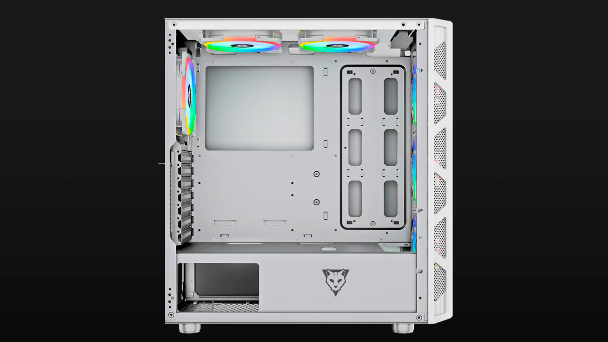 Ocelot Gaming OG-C WHITE BLIXARD gabinete de computadora Tower Blanco, ATX, EATX, ITX