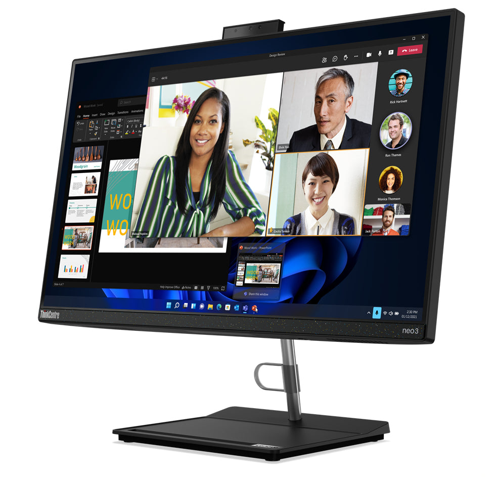 Lenovo ThinkCentre neo 30a all-in-one pcs 60,5 cm (23.8") 1920 x 1080 Pixeles Full HD 16:9