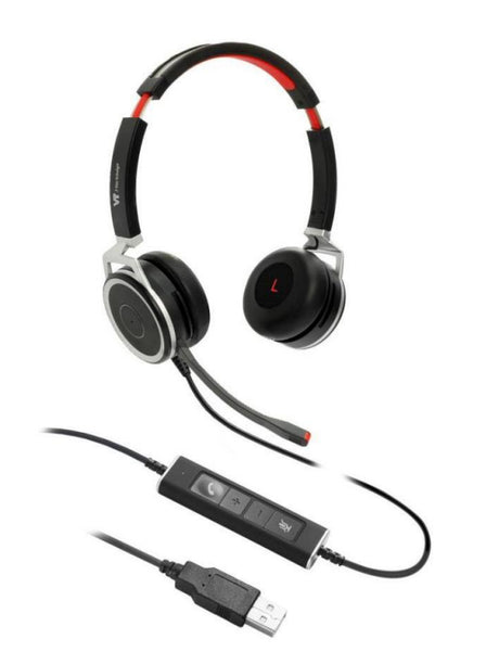 VTX220ENC-D, Diadema binaural, Conector USB 2.0