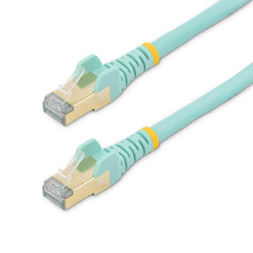 StarTech.com C6ASPAT8AQ Cables de red 2,4 m Cat6a RoHS