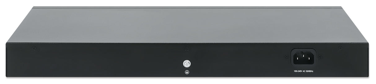 POE SWITCH INTELLINET GB 24 PTOS 19" 30W/PTO, 370W, 2 SFP PORTS