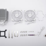 Cooler Master Hyper 622 Halo White Procesador Refrigerador de aire 12 cm Blanco