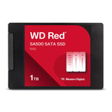 UNIDAD SSD WESTERN DIGITAL RED SA500 1TB 2.5" SATA3 560/530MBS WDS100T1R0A