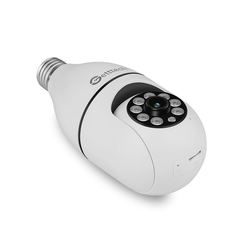 Getttech GEC-WBUB2 cámara de vigilancia Foco Cámara de seguridad IP Interior 1920 x 1080 Pixeles Techo, Inalámbrico, Bla