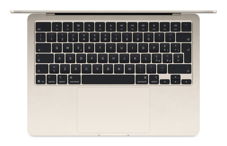 Apple MacBook Air Apple M M4 Computadora portátil 34.5 cm (13.6") 16 GB 256 GB SSD Wi-Fi 6E (802.11ax) macOS Sequoia Bei