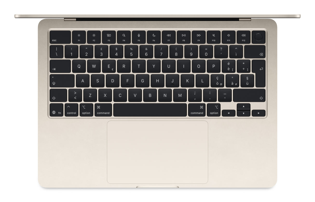 Apple MacBook Air Apple M M4 Computadora portátil 34.5 cm (13.6") 16 GB 512 GB SSD Wi-Fi 6E (802.11ax) macOS Sequoia Bei