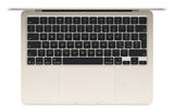 Apple MacBook Air Apple M M4 Computadora portátil 34.5 cm (13.6") 16 GB 512 GB SSD Wi-Fi 6E (802.11ax) macOS Sequoia Bei