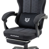 Balam Rush BR-940641 silla para videojuegos Silla universal para juegos Asiento acolchado tapizado Negro, 120 kg, Respal
