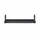 StarTech.com Bandeja Gestionador de Cables Negro - Soporte de Regleta - para Debajo del Escritorio - Ajustable en Longit