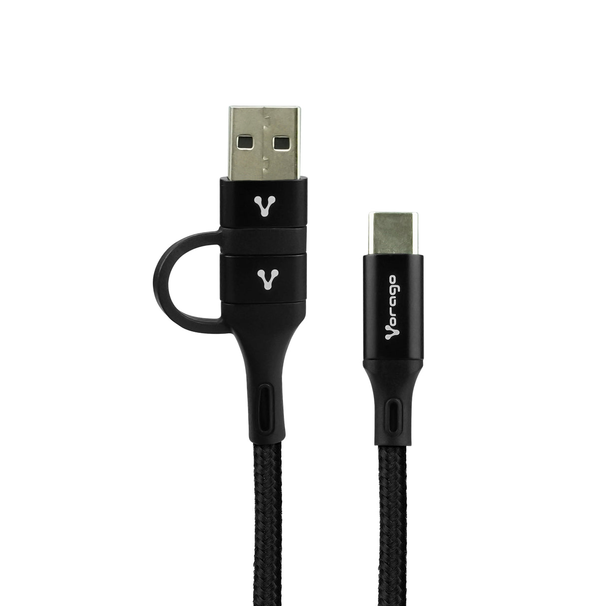 Vorago CAB-126 cable USB 1 m USB A/USB C USB C Negro | Cables USB