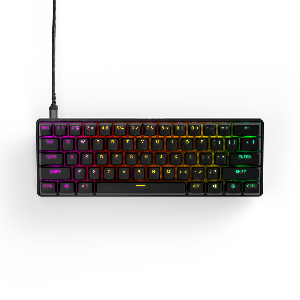 SteelSeries Teclado 64820, Producto Empresarial, Conexión USB, Diseño Ergonomico