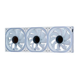 VORAGO Kit Ventiladores FKG500-WH, Producto Empresarial, 3 Velocidades, Bajo Ruido