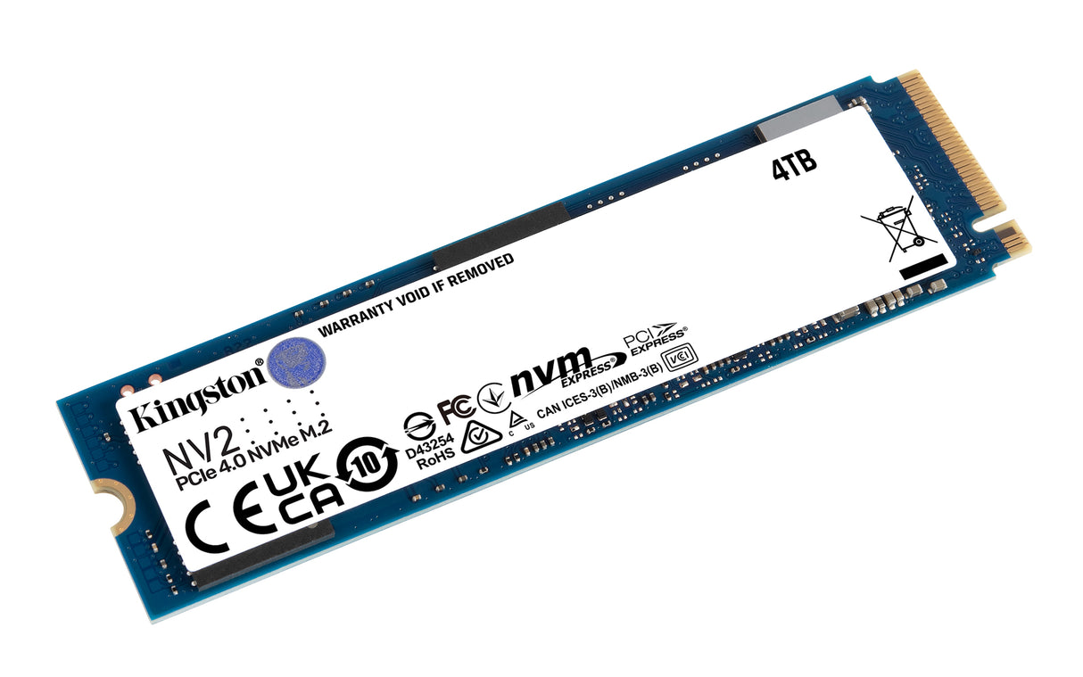 Kingston Technology NV2 unidades internas de estado sólido 4 GB M.2 PCI Express 4.0 Si