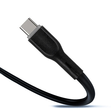 Cable BRobotix de Conector USB-C 3.0 a Lightning, 1m, Carga rápida. Color Negro.