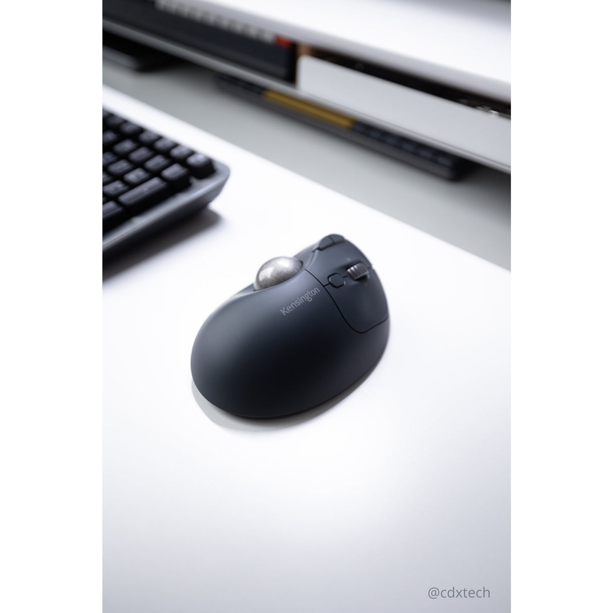Kensington Trackball Pro Fit Ergo TB550 Ratón Inalámbrico RF Wireless + Bluetooth Si 3,4 mm