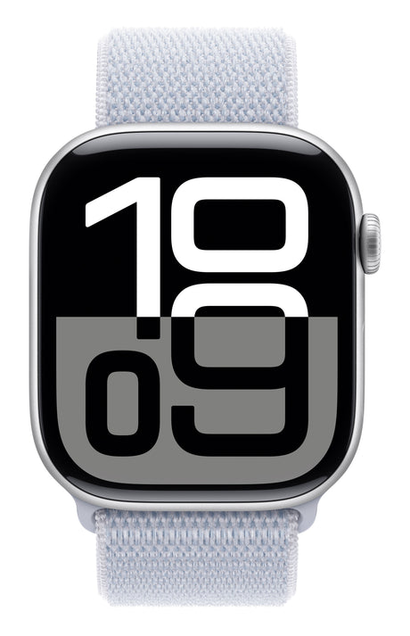 Apple Watch Series 10 OLED 46 mm Digital 416 x 496 Pixeles Pantalla táctil Plata Wifi GPS (satélite)