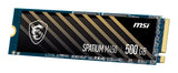 MSI Spatium M450 PCIe 4.0 NVMe M.2 500GB unidades internas de estado sólido 1.4 500 GB M.2 PCI Express 4.0