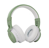 BACKDROP BDH-1V audífono y auriculare Auriculares Inalámbrico Diadema Llamadas/Música USB Tipo C Bluetooth Verde, Blanco