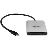 StarTech.com Lector Grabador USB 3.0 de Tarjetas de Memoria SD, Micro SD, CompactFlash - Adaptador USB-C a Tarjetas Flas