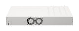 CRS510-8XS-2XQ-IN, Switch CPU 650MHz, 128MB RAM, 1 Eth 10/100, 8 SFP28 25G, 2 QSFP28 100G, CA/CD y 802.3bt PoE-in, Route
