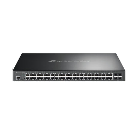 TP-Link Omada SG3452P dispositivo de redes Gestionado L2/L3 Gigabit Ethernet (10/100/1000) Energía sobre Ethernet (PoE) 1U Negro
